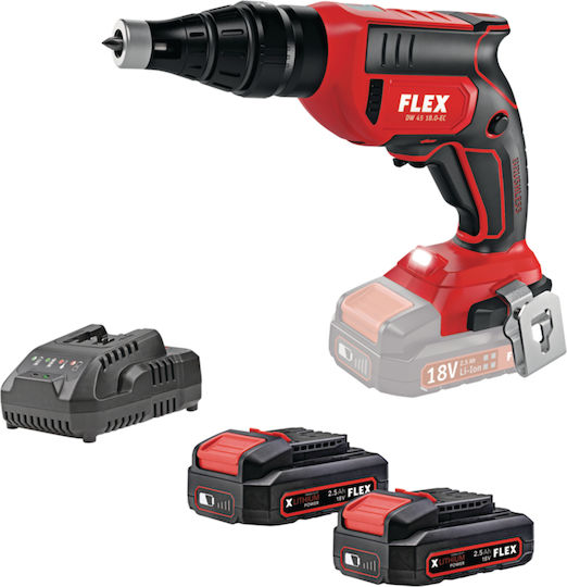 Flex DW 45 18.0-EC C Κατσαβίδι Γυψοσανίδας Μπαταρίας Brushless 18V