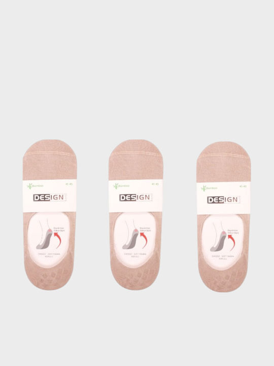 Design Dsn Beige Socks 3Pack