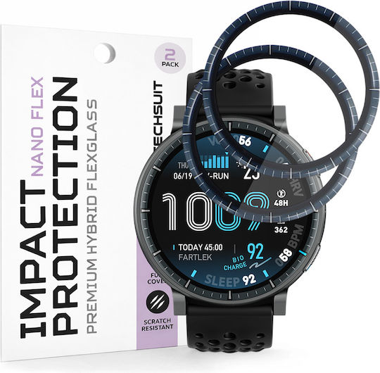 Techsuit Нано Флекс Защитен Екран За Amazfit Active Max 2 Бр