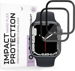 Techsuit Nano Flex Защитен Екран Apple Watch 7 / 8 / 9 45мм 2 Бр Techsuit Nano Flex Защитен Екран Apple Watch 7 / 8 / 9 45мм 2 Бр