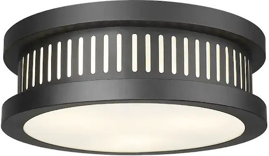 COSMOLight Deckenleuchte 30,5cm Schwarz mit E14 Fassung