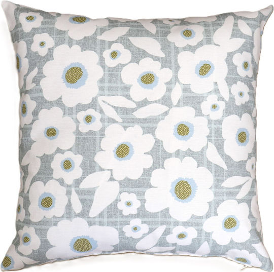 Dimeco Μαξιλαροθήκη Blue 45x45εκ.