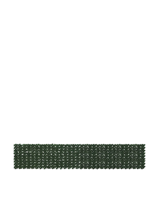 Vidaxl Folding Balcony Screen Leaves Dark Green 400 x 75 Cm