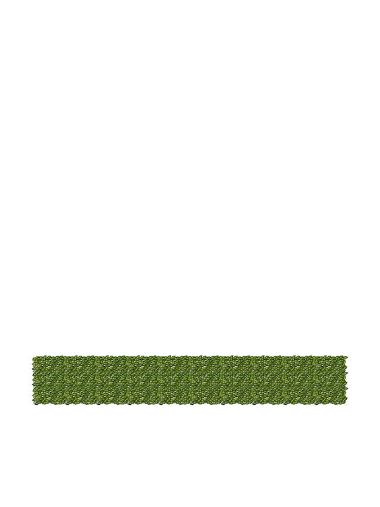 Vidaxl Folding Balcony Screen Leaves Green Yellow