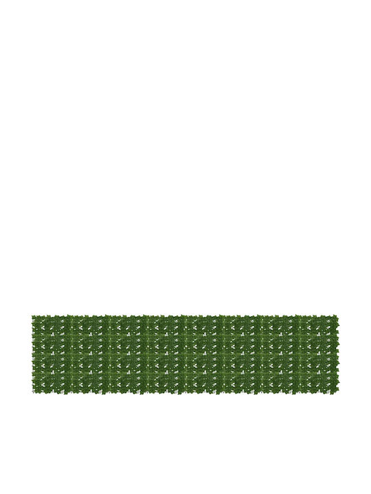 Vidaxl Folding Balcony Screen Leaves Green 400 x 100 Cm
