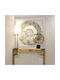 COSMOLight Table Lamp with White Shade and Bronze Base