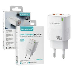 Apokin Αντάπτορας 45W Apokin Αντάπτορας 45W