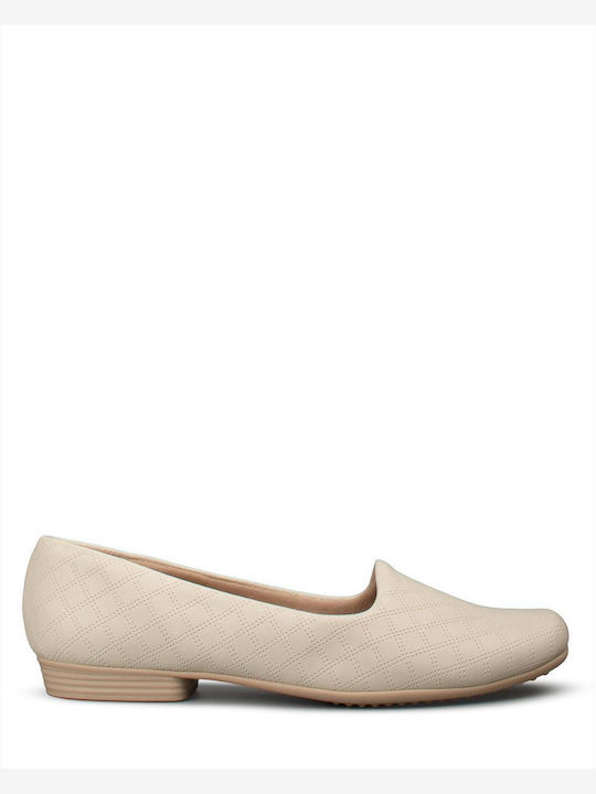 Piccadilly Women's Ballerina Shoes in Beige Colour