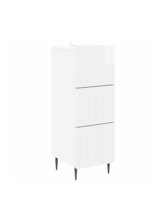 Wooden Storage Drawers with 3 Drawers L33xW34.5...