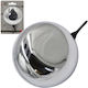 Retro Bicycle Bell 80x50mm Silver Xqmax