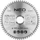 Neo Saw Blade Carbide-tipped 185 X 30 Mm 60 Teeth
