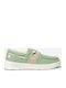 Women's Boat Shoes in Green Color