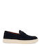 Suede Ανδρικά Loafers σε Μπλε Χρώμα