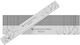 Staleks 25 Nail Files Straight 150/240 Grit Nfe-20-150/240-25