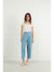 High Rise Women's Jean Pants in Mom Fit