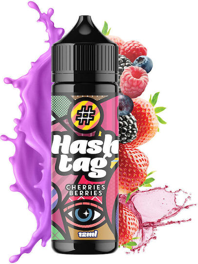 Hashtag Flavor Shot 12ml/120ml 1τμχ Cherries Berries