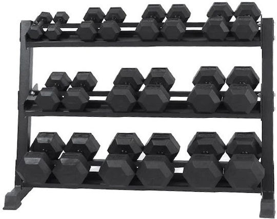 Power Force Advanced Pack Полу-професионална Стойка За Дъмбели 2,5kg 25kg Pf-7045