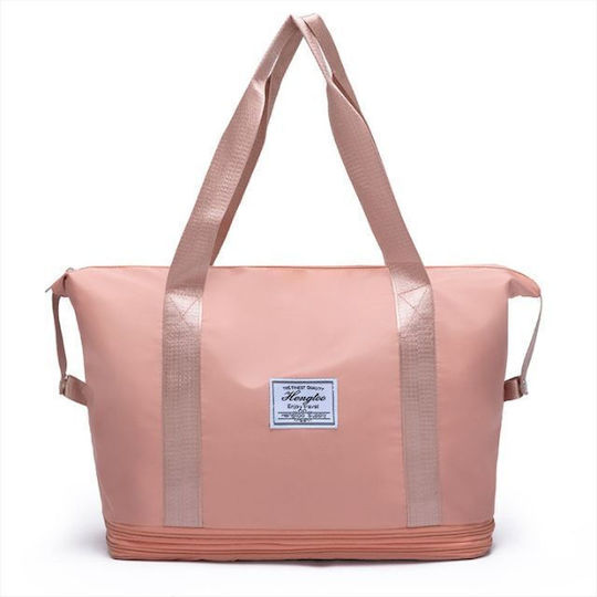 Sack Reise Rosa Stoff M40xP20xH32cm