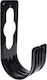 Hose Hanger Plastic Saddle 22.5x7.5cm Black