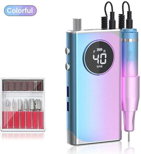 Portable Rechargeable Nail Drill 40,000rpm Uv-401
