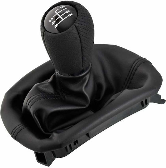 Shift Knob Cover Gear Lever Seat Leon 1m Toledo Hole 12mm 6 Speeds R123456