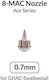 Gaahleri Replacement Nozzle 0.7mm Ghac-Swallowtail