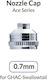Gaahleri Replacement Nozzle Cap 0.7mm Ghac-Swallowtail