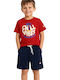 Kids Set with Shorts Summer 2 Pieces Blue