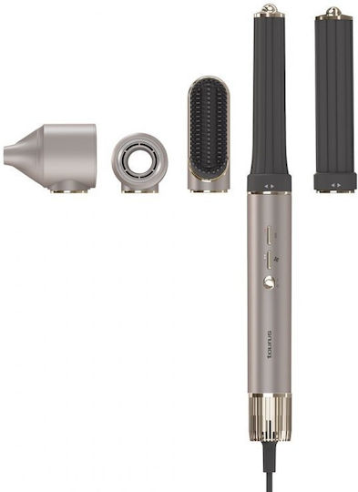 Taurus Electric Brush with Air for Hair Straightening and Curls 1300W