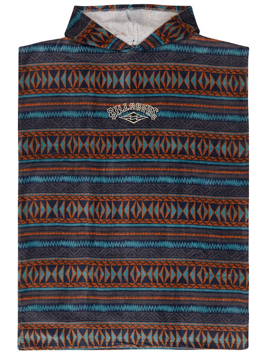 Billabong Baby Bademantel mit Kapuzen Charcoal Grau