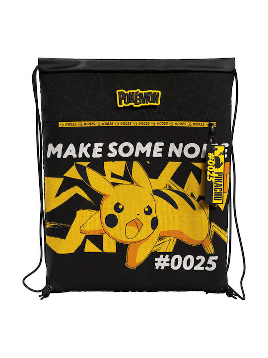 CyP Brands Pikachu Kinder Taschen Rucksack Schwarz