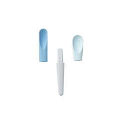 Miniware Baby Set with Silicone Spoons for 4+ Months Light Blue 2 Pieces Miniware Baby Set with Silicone Spoons for 4+ Months Light Blue 2 Pieces