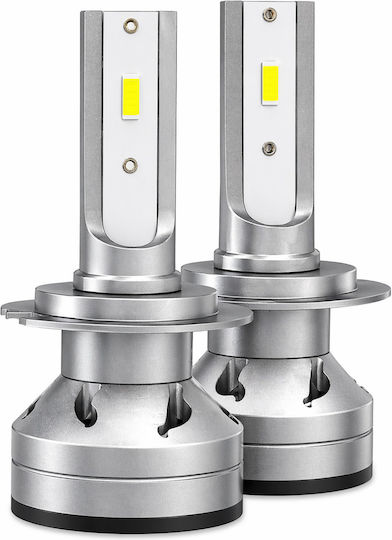 LED Крушки за Автомобил H4 6500K 12V Canbus 5D LED Комплект Фарове 5500LM Комплект 2 Бр IP65