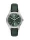 Michael Kors Men's Watch 41mm Battery with Green Leather Strap