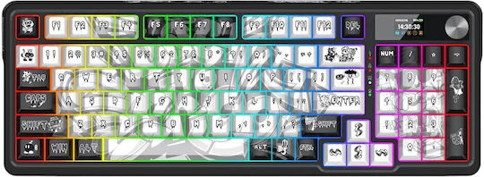 Redragon Artemis Pro Wireless Gaming Mechanical Keyboard 96% with RGB Lighting (English US)