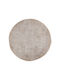 Biokarpet Gossip Round 9862a S White-pl Vizon-160x160