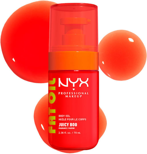 NYX Professional Makeup Fat Oil Body Λάδι Juicy Boo 70ml