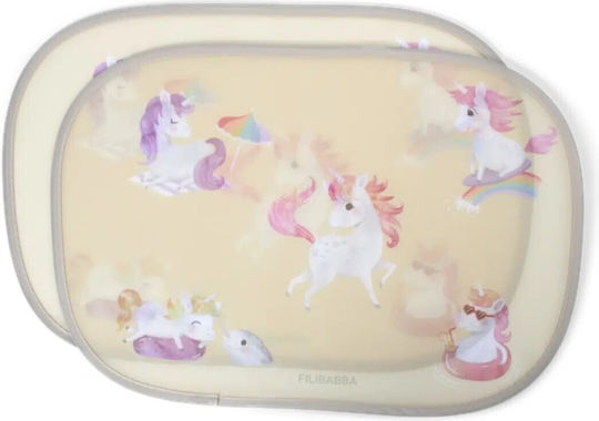 Filibabba Сенници За Кола 2 Бройки Unicorn Shores 108.00638