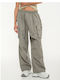 Women's Fabric Capri Trousers Sage