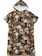 Bee. Unusual. Bdsm Beach Poncho from Microfiber Multicolour
