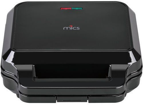 Mics Sandwich-Maker für 2 Toasts 900W Schwarz