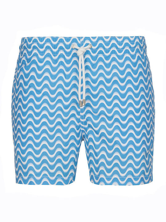 Costum De Baie Bărbați Pantaloni Scurți Albaștri