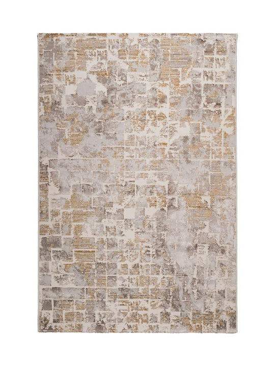 Biokarpet Gossip 9856a White-gold-67x220