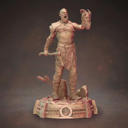 Φιγούρα Kratos V2 From God War 3d Εκτυπωμένη-11 4 Cm 1:16