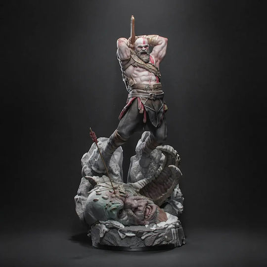 Kratos Figure His Axe God War 3D Printed 7 6 Cm 1:24