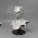 Cosplay Figure Bat Flash Helmet 3D Printed 7 6 Cm 1:24