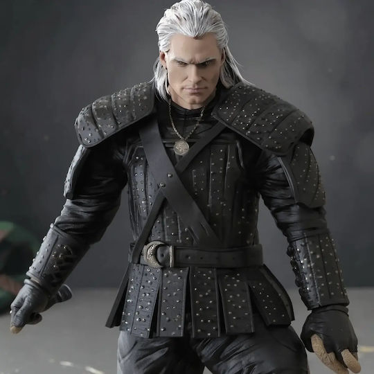 Figure Geralt Rivia Henry Cavill From Witcher 3D Printed 7 6 Cm 1:24