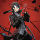 Фигура Жокер Persona 5 Ръкавица 3D 3D Принтирана 30 См 1:6