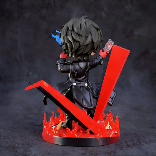 Φιγούρα Ren Amamiya Joker Persona 5 Chibi Model 3d Εκτυπωμένη-7 6 Cm 1:24