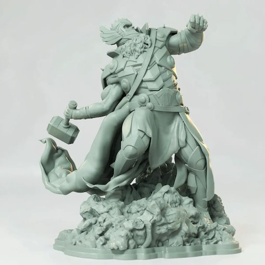 Figurină King Thor Model 3D Poziție De Acțiune 3D Tipărită 30 Cm 1:6